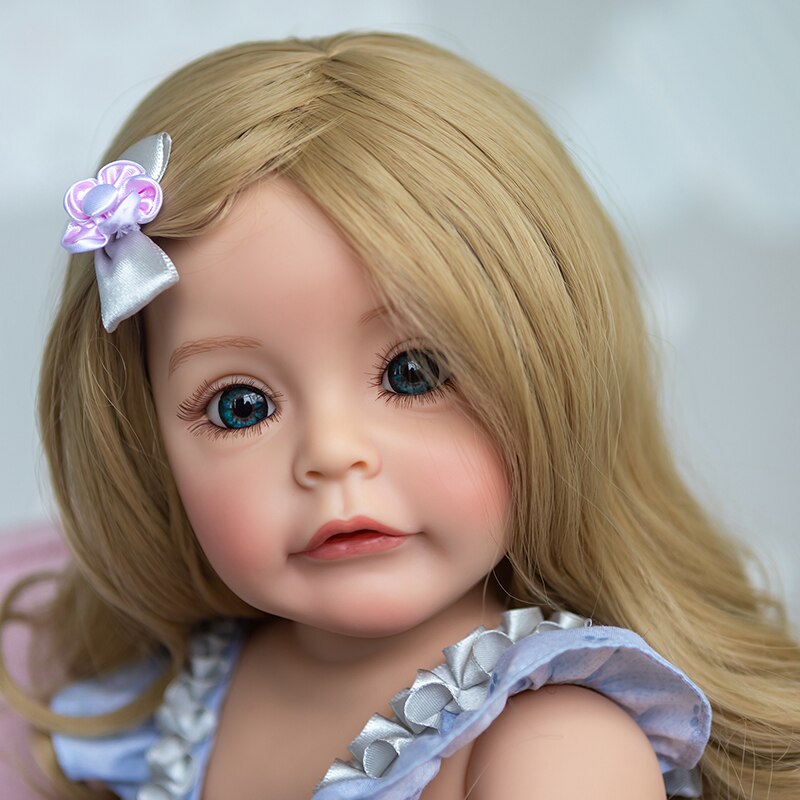 55cm Reborn Doll Girl α ִ  Ǯ Ǹ ̺ ..